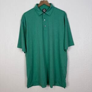FootJoy Men's Short Sleeve Striped Golf Polo Shirt Size XL